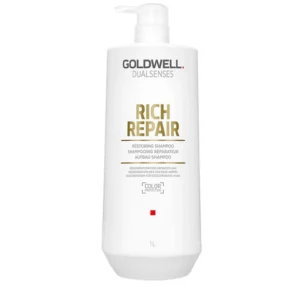 GOLDWELL DUALSENSES RICH REPAIR RESTORING SHAMPOO 1000ML - SHAMPOO PER CAPELLI SECCHI O DANNEGGIATI