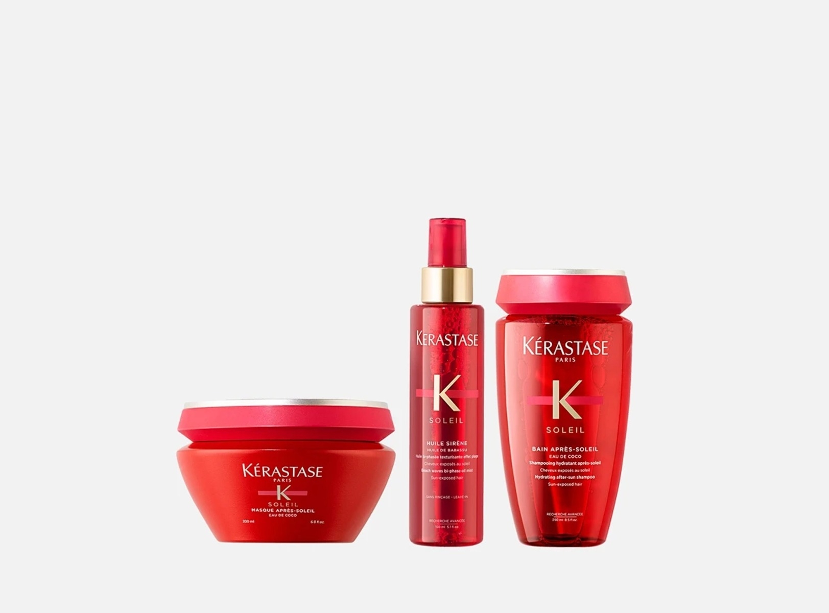 KIT SOLARE KÉRASTASE SOLEIL SHAMPOO+MASCHERA+OLIO