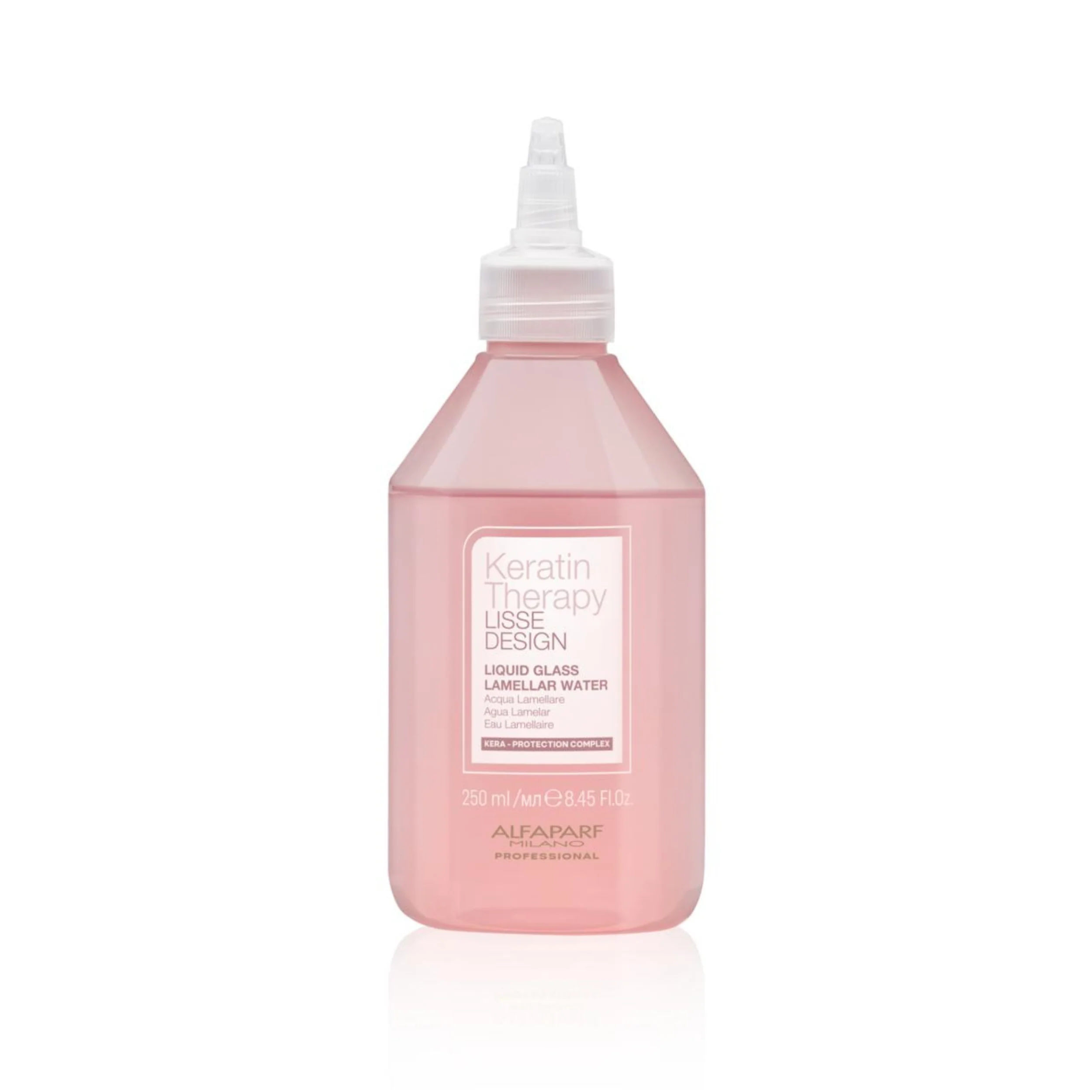 ALFAPARF KERATIN THERAPY LISSE DESIGN LIQUID GLASS LAMELLAR WATER 250ML