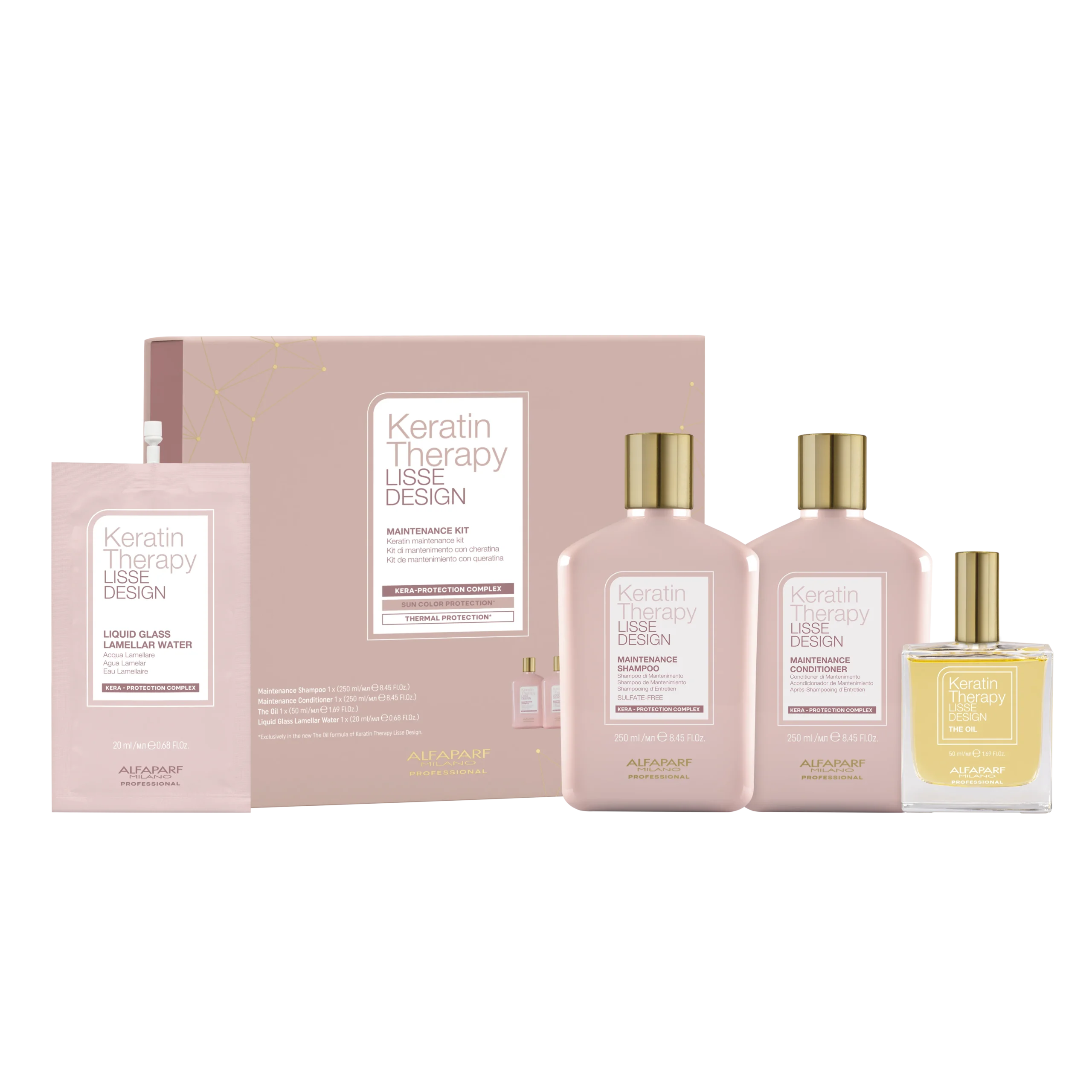 Alfaparf Keratin Therapy Lisse Design | Kit di Mantenimento+ Lamellare omaggio - immagine 2