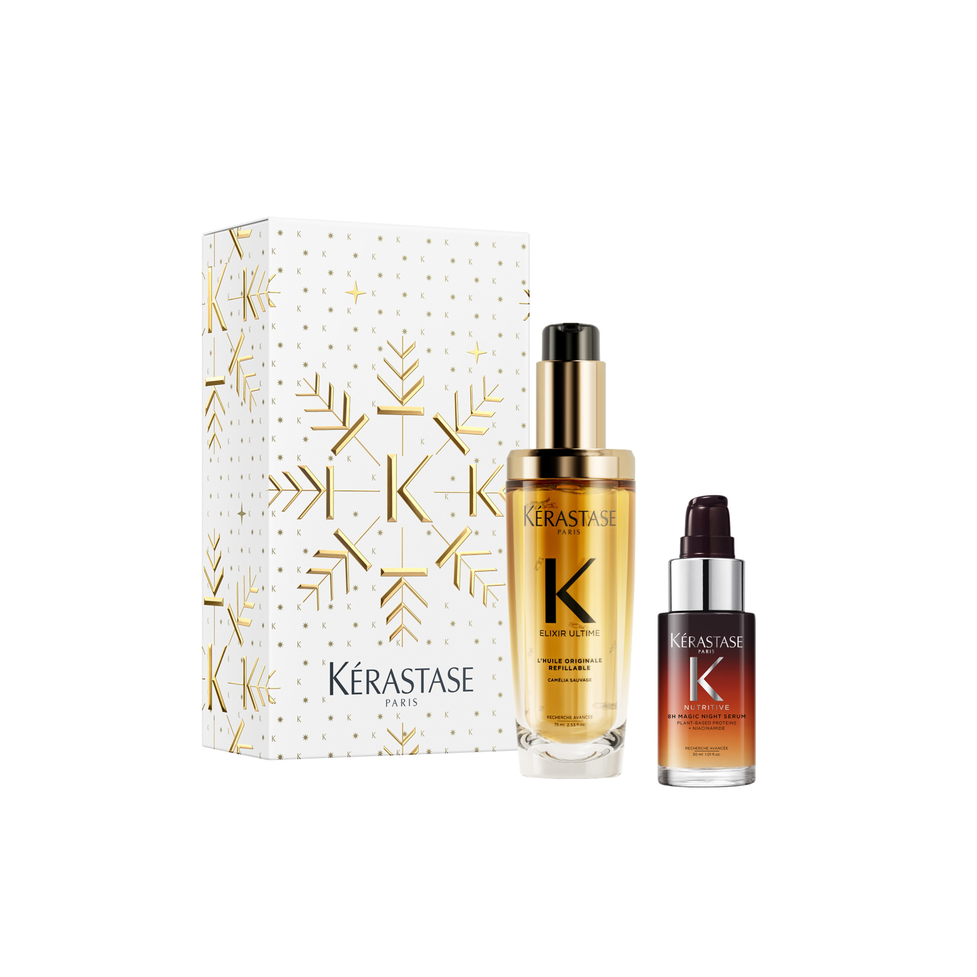 COFANETTO REGALO KERASTASE-ELIXIR + 8HNS DUO COFFRET NATALE 26