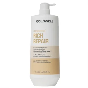 GOLDWELL DUALSENSES RICH REPAIR- Restoring Shampoo thick, damaged hair 1000ml