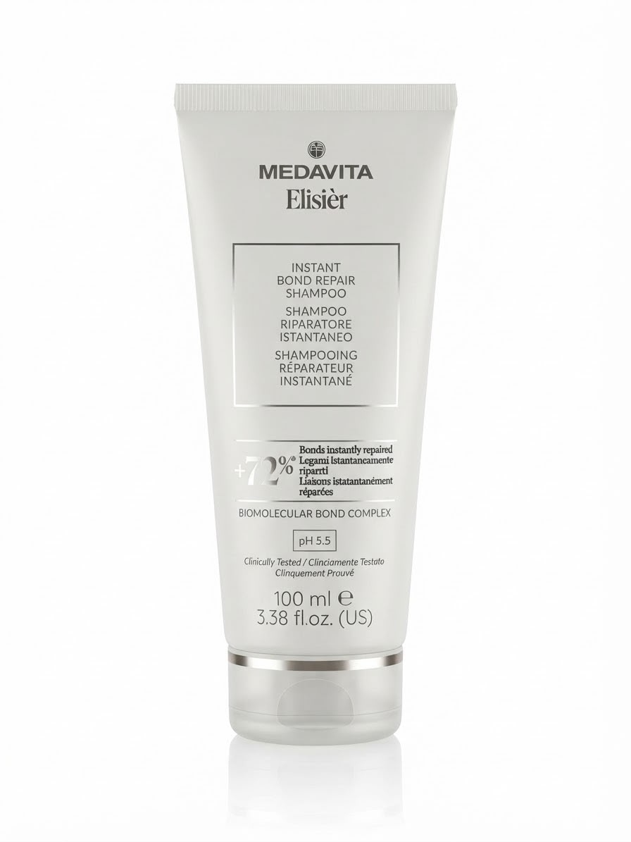Medavita Elisier Instant Bond Repair Shampoo 100ml - shampoo riparatore istantaneo capelli danneggiati
