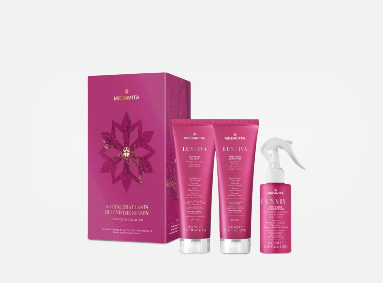 Medavita Luxviva Color Care Kit Natale